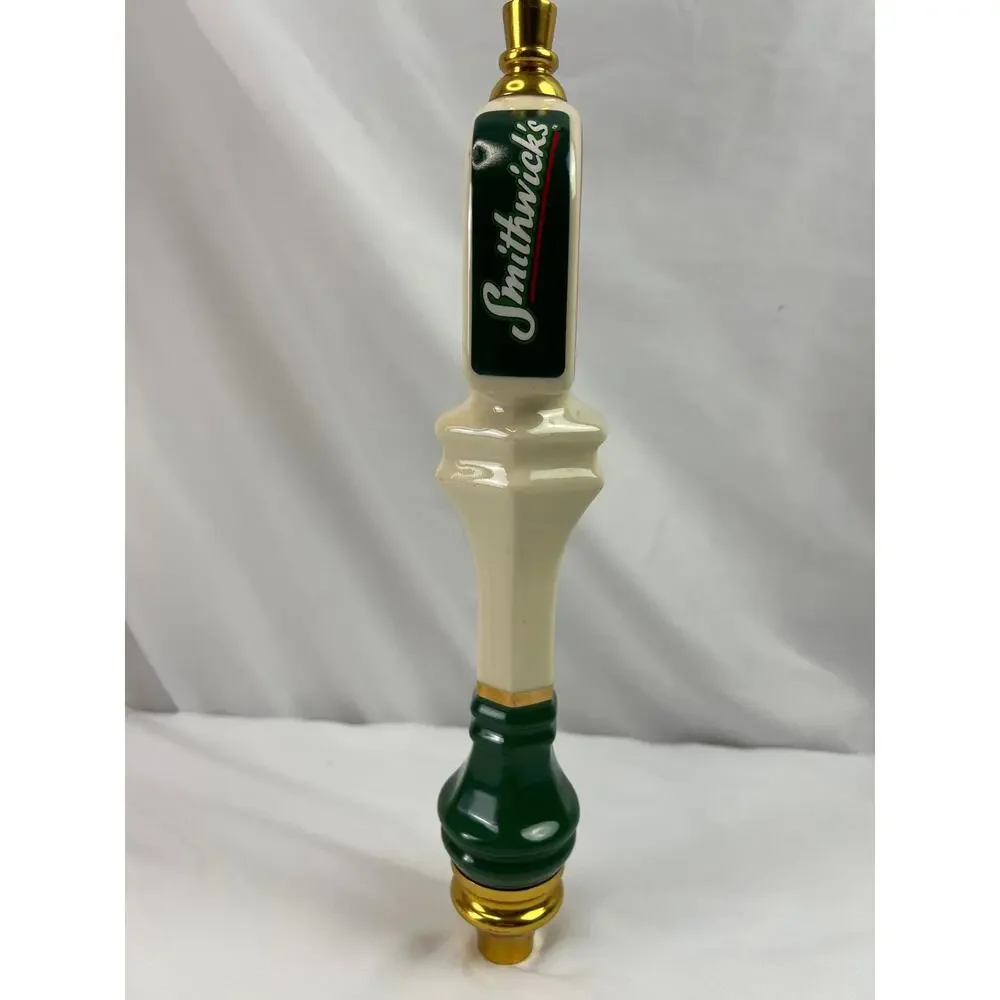 Smithwick's Imported Irish Ale 1710 Ceramic Beer Tap Handle 13 Inch Vintage